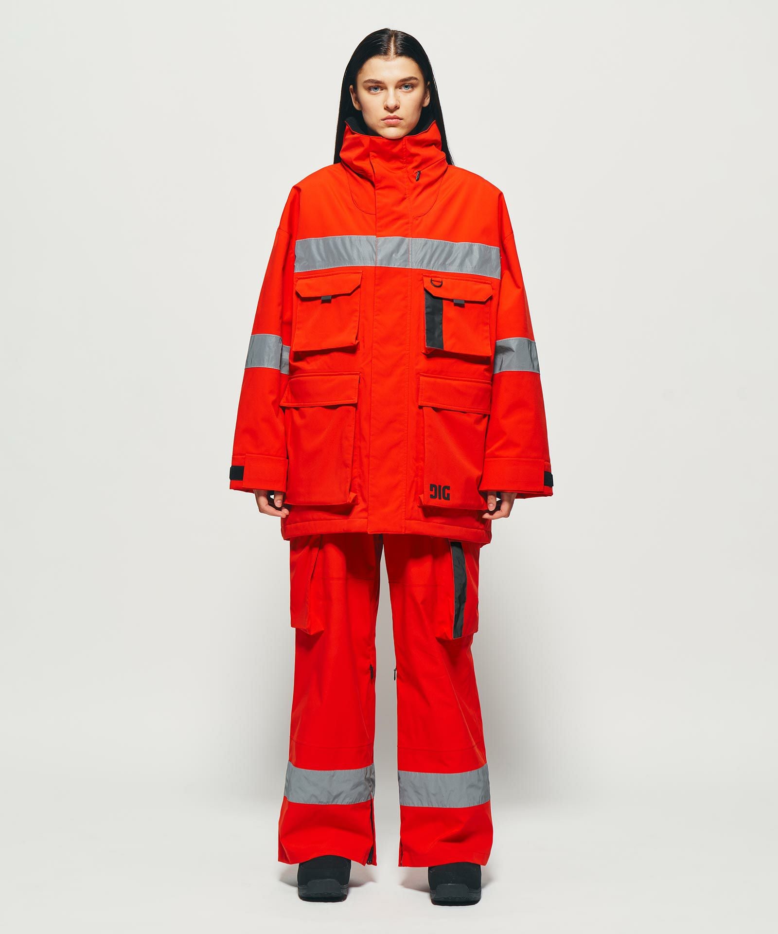 SECRET EMBER FIREMAN JACKET｛M-JK-01｝【[02]RED】 | DIG公式