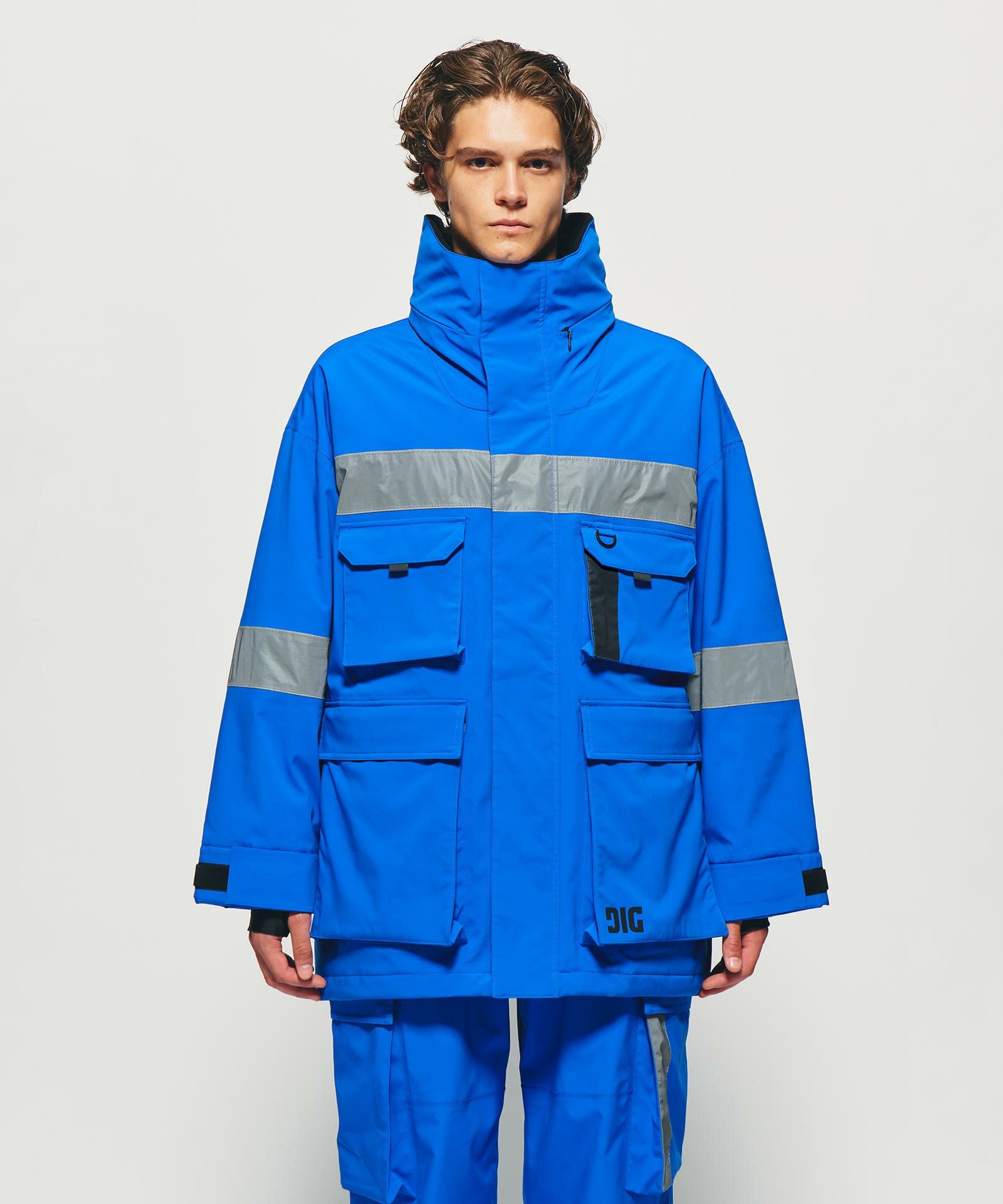 SECRET EMBER FIREMAN JACKET｛M-JK-01｝【[03]BLUE】 | DIG公式