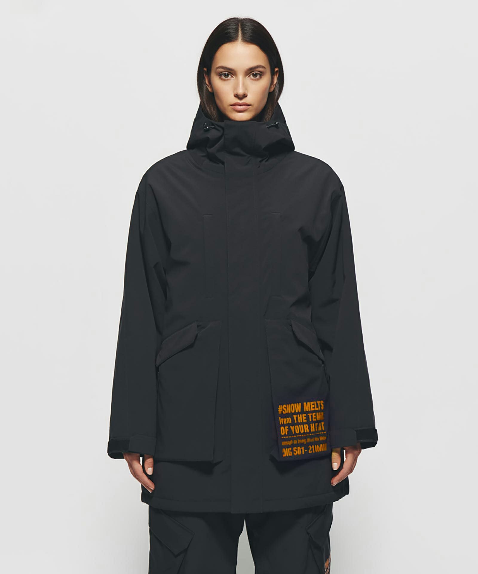 THERMAL BORDER COAT｛L-JK-01｝【[01]BLACK】 | DIG公式オンライン