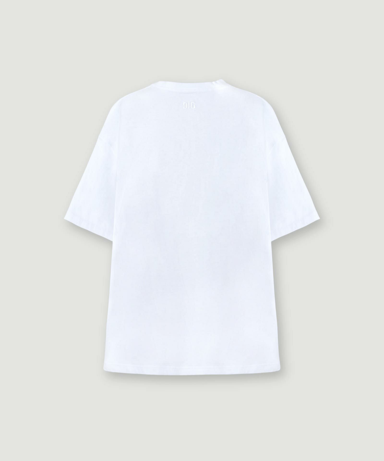 DIG SIGNATURE LOGO T-SHIRT｛CT-02｝【[02]WHITE】 | DIG公式